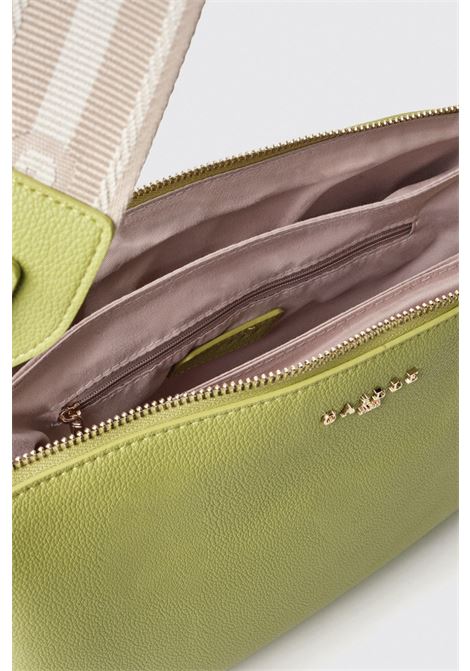 Reg shoulder strap con logo in metallo e tracolla jacquard  Lime - Gaëlle Paris GAELLE paris | GAACW02214VE17